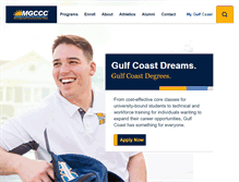 Tablet Screenshot of mgccc.edu